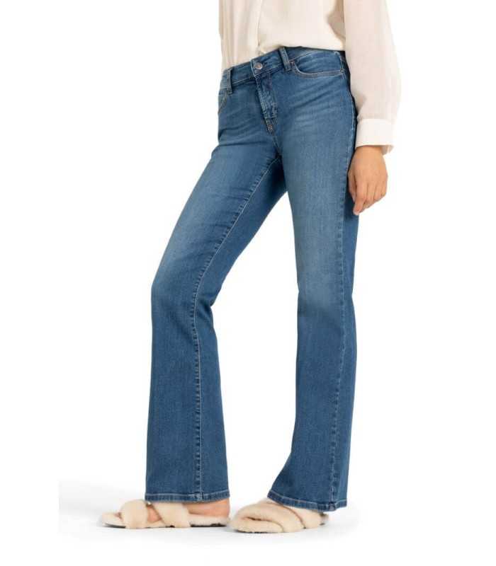 Pantalón PARIS FLARED Azul Medio Cambio Mujer