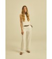 Top Crudo Lino Maria Bellentani Mujer