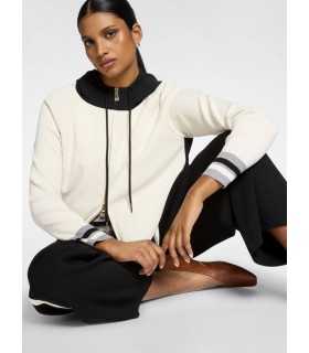 Chaqueta Punto Cruda Elena Miro Mujer