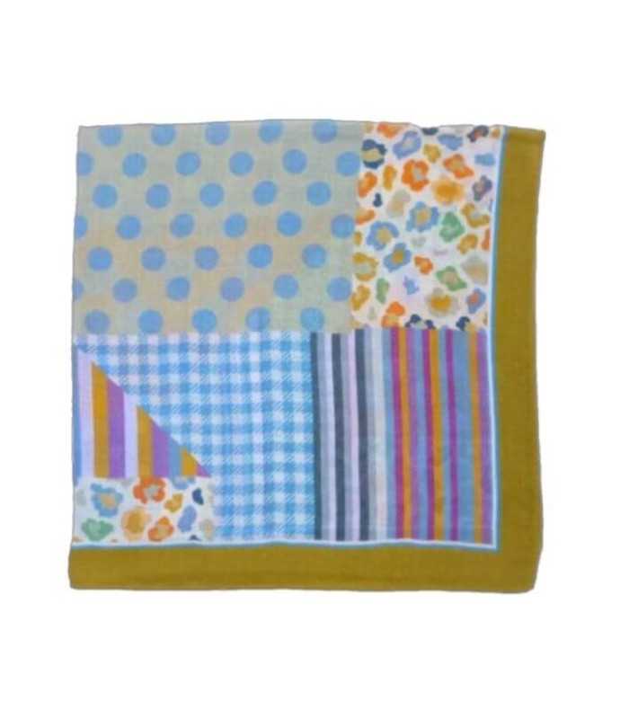 Chal Combinado Rayas Puntos Noga Mujer