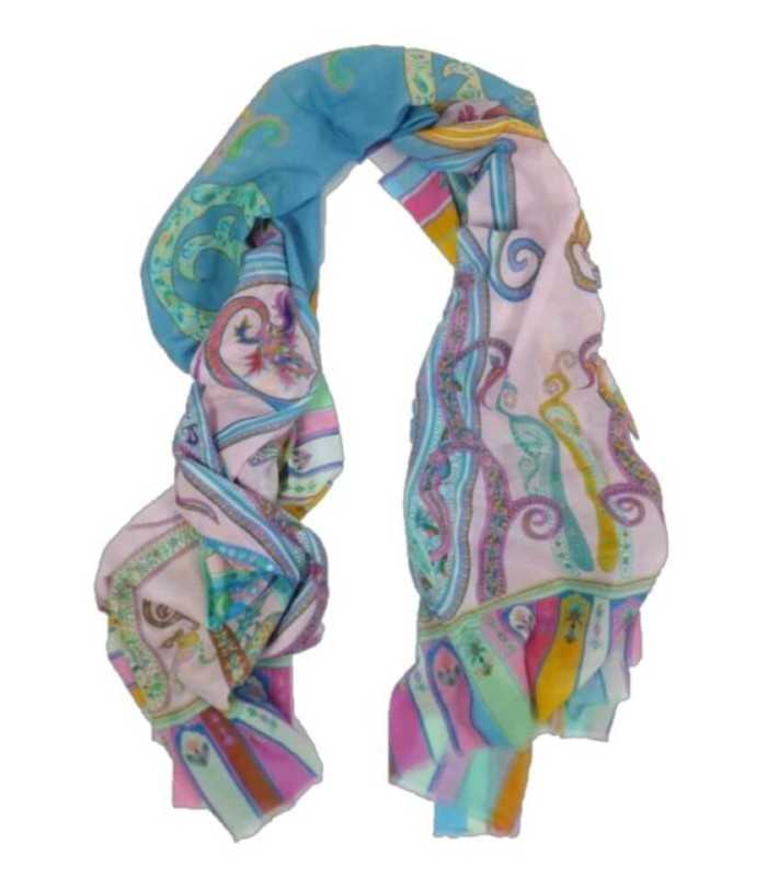 Chal Estampado Cachemira Noga Mujer