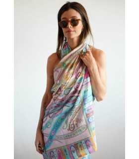 Chal Estampado Cachemira Noga Mujer