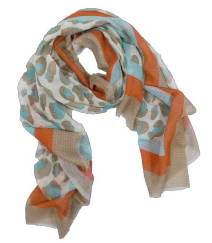 Chal Estampado Manchas Noga Mujer