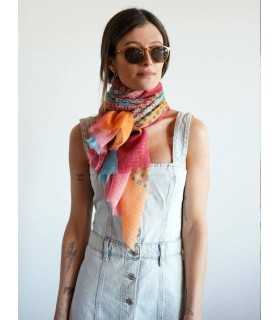 Chal Estampado Geométrico Noga Mujer