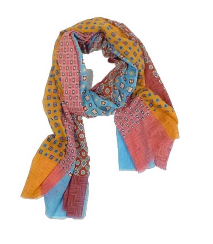 Chal Estampado Geométrico Noga Mujer