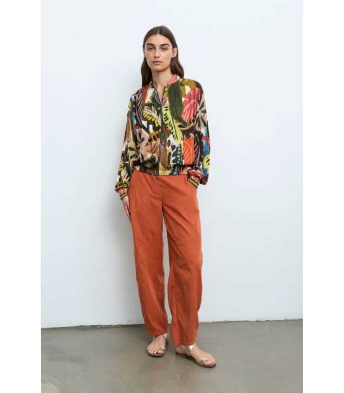 Chaqueta Estampada Punto Aldo Martins Mujer