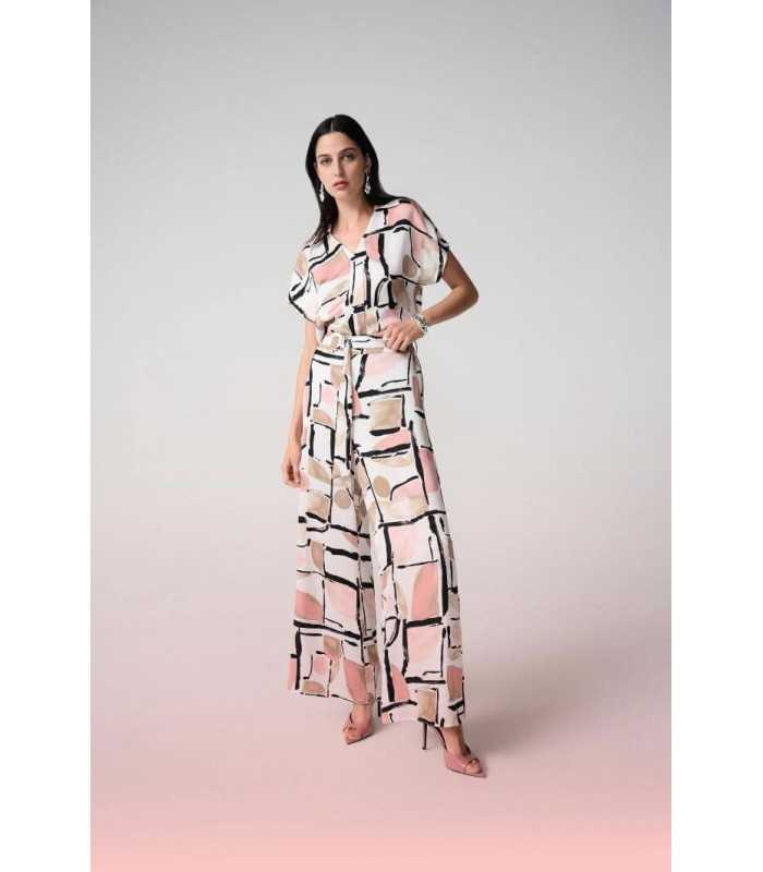 Pantalón Raso Estampado Joseph Ribkoff Mujer