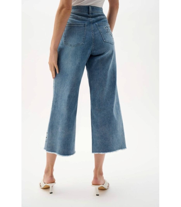 Pantalón Denim Bordado Joseph Ribkoff Mujer