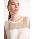 Top Crudo Malla Joseph Ribkoff Mujer