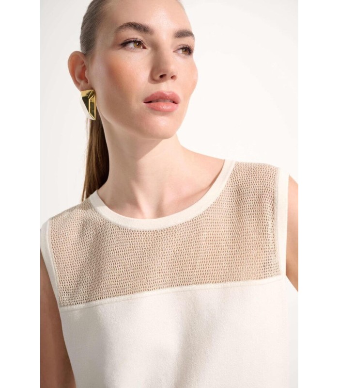 Top Crudo Malla Joseph Ribkoff Mujer