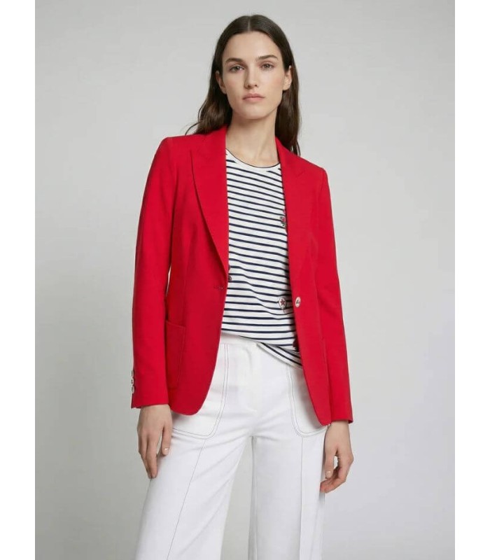 Chaqueta Americana Roja Vilagallo Mujer