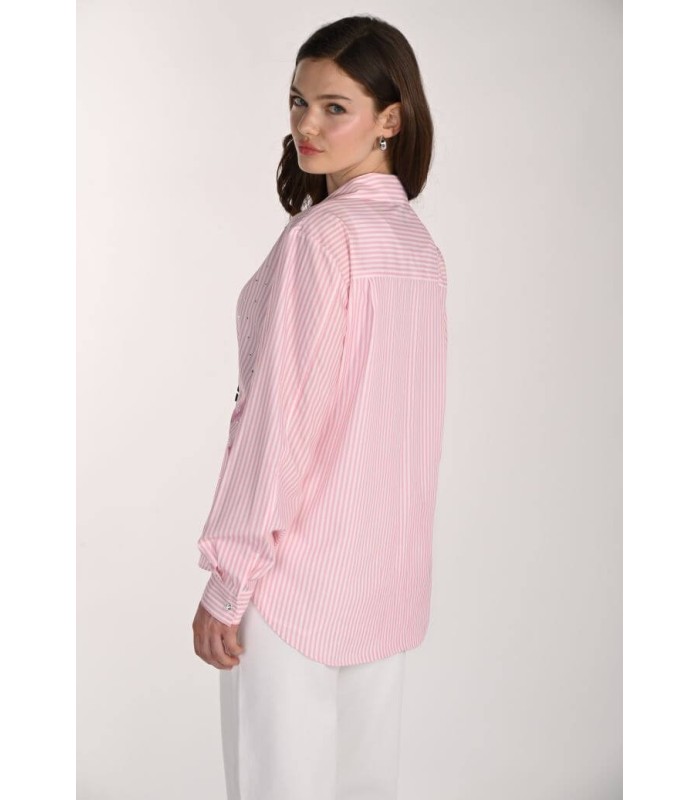 Camisa Rayas Flores Frank Lyman Mujer