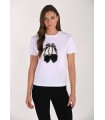 Camiseta Blanca Zapatos Frank Lyman Mujer