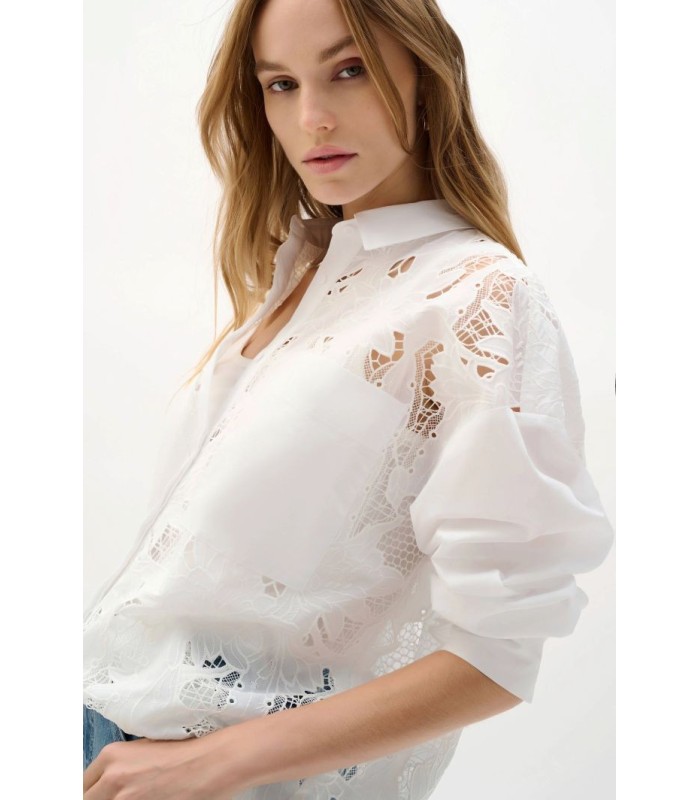 Blusa Algodón Bordada Joseph Ribkoff Mujer