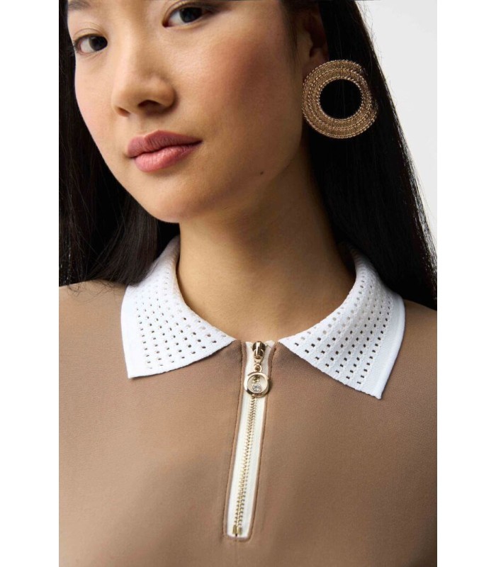 Top Punto Camel Joseph Ribkoff Mujer