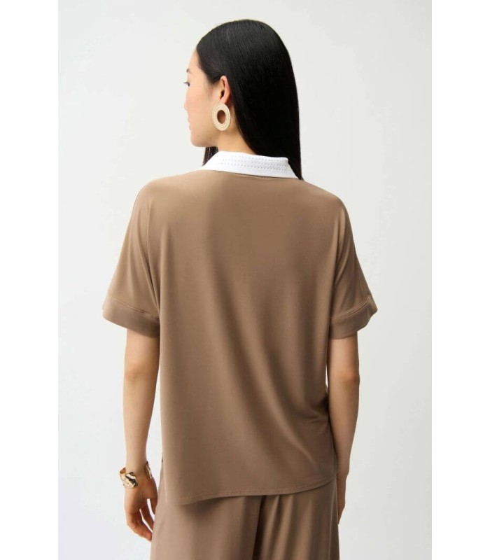 Top Punto Camel Joseph Ribkoff Mujer