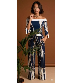 Pantalón Estampado Cadenas Lafty Lie Mujer