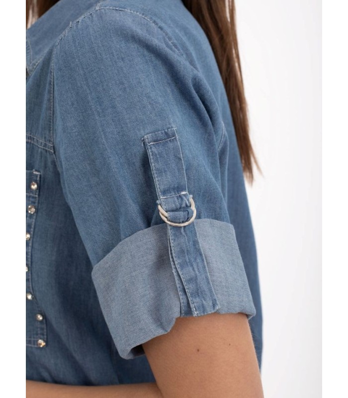 Vestido Vaquero Camisero Anna Mora Mujer