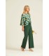 Pantalón Verde Punto Oky Mujer