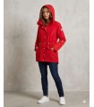 Parka Técnica Roja Fuego Mujer