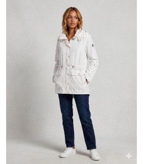 Parka Técnica Blanco Fuego Mujer