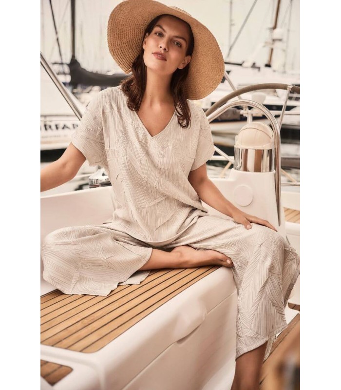 Top Raso Plisado Joseph Ribkoff Mujer