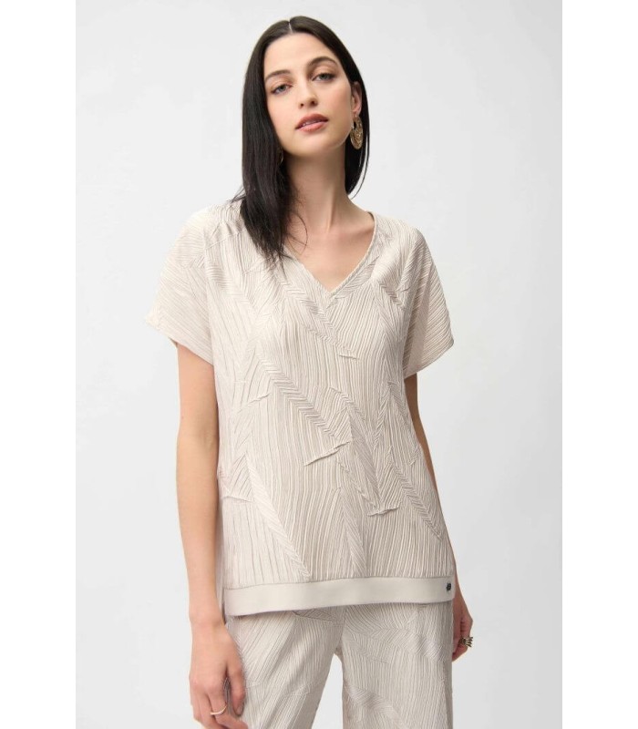 Top Raso Plisado Joseph Ribkoff Mujer