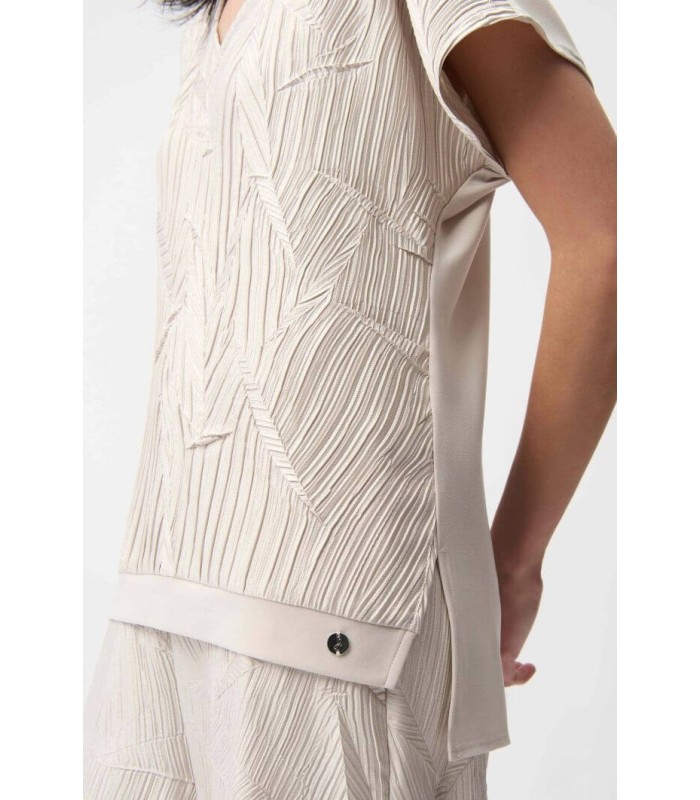 Top Raso Plisado Joseph Ribkoff Mujer