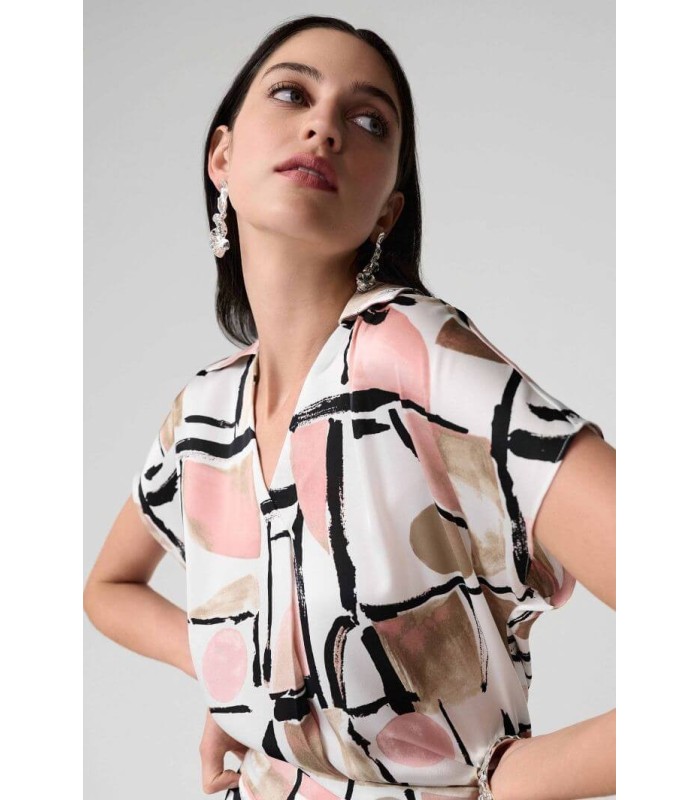 Top Raso Estampado Joseph Ribkoff Mujer