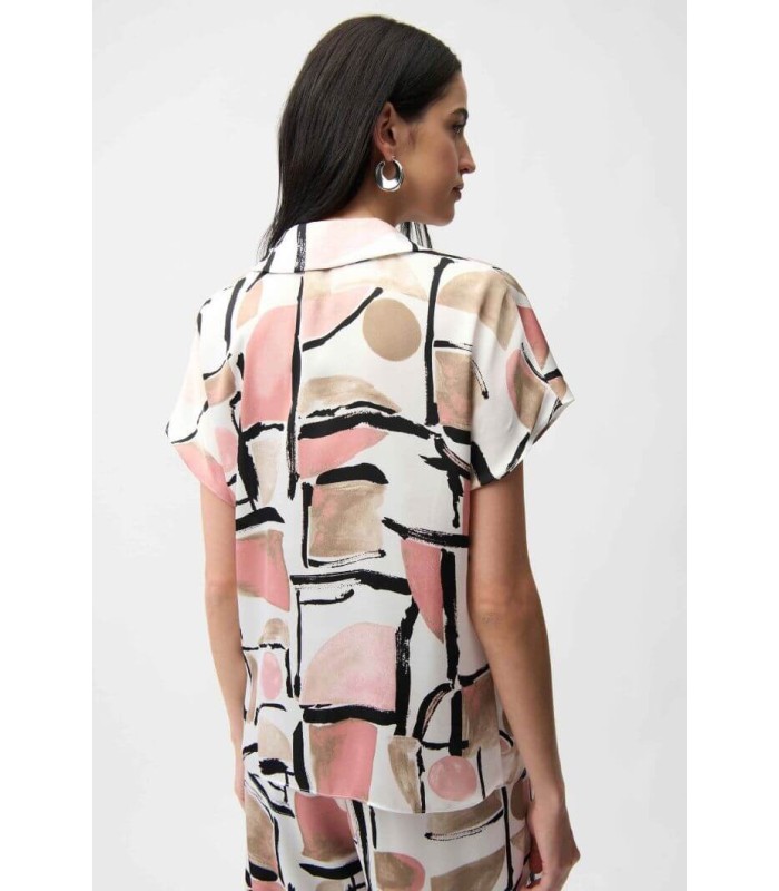 Top Raso Estampado Joseph Ribkoff Mujer