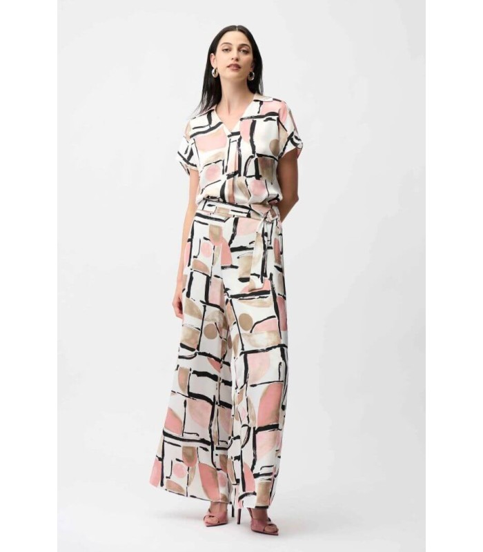 Top Raso Estampado Joseph Ribkoff Mujer