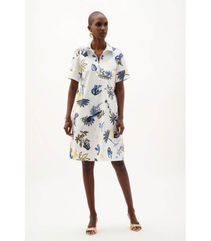 Vestido Algodón Tropical Joseph Ribkoff Mujer