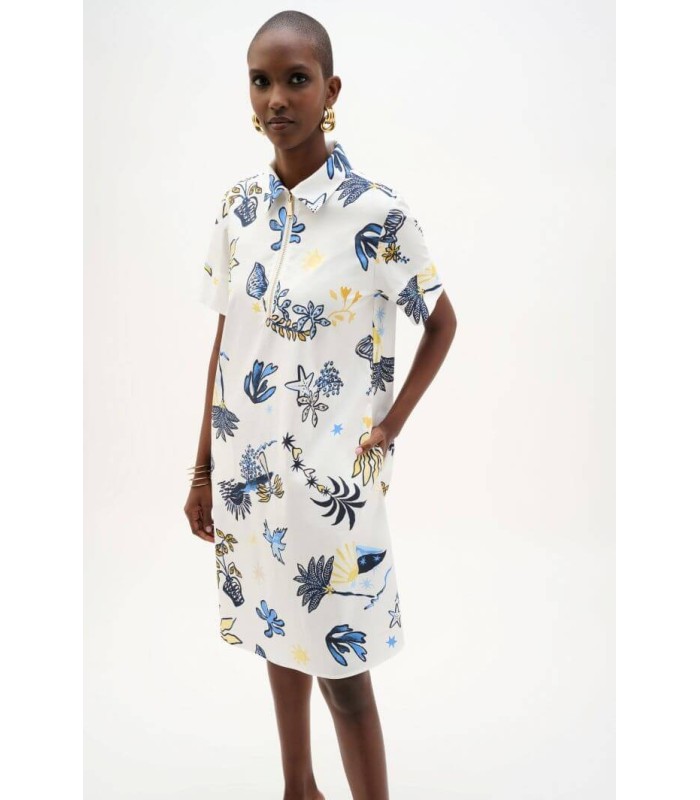 Vestido Algodón Tropical Joseph Ribkoff Mujer