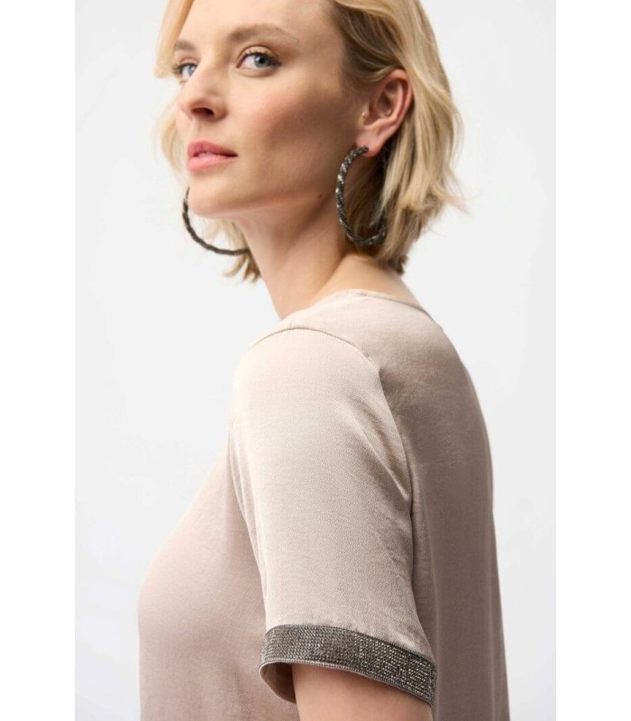 Top Raso Pedrería Joseph Ribkoff Mujer