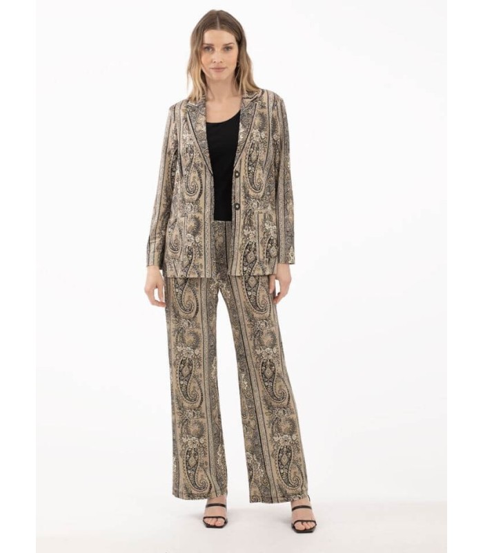 Pantalón Paisley Punto Anna Mora Mujer