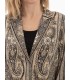 Blazer Estampado Paisley Anna Mora Mujer