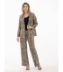 Blazer Estampado Paisley Anna Mora Mujer