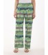 Pantalón Estampado Azules Anna Mora Mujer
