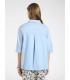 Blusa Boxy Celeste Elena Miro Mujer