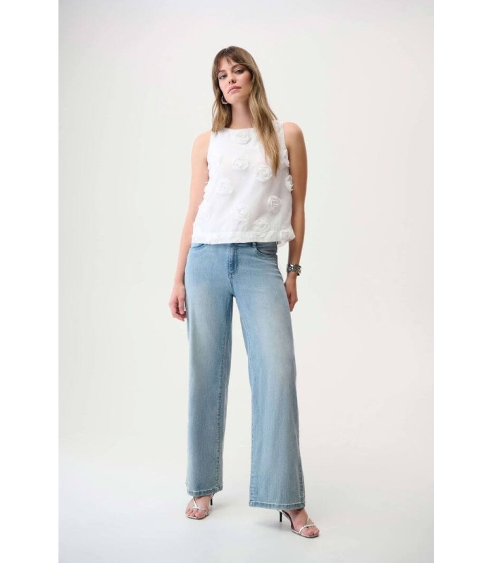 Top Bordado Floral Joseph Ribkoff Mujer