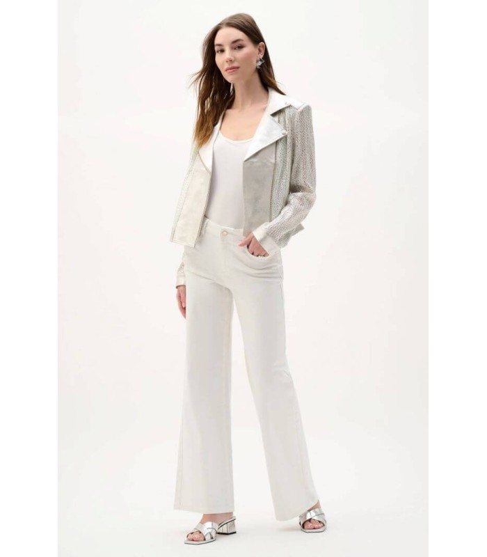 Chaqueta Ante Plata Joseph Ribkoff Mijer