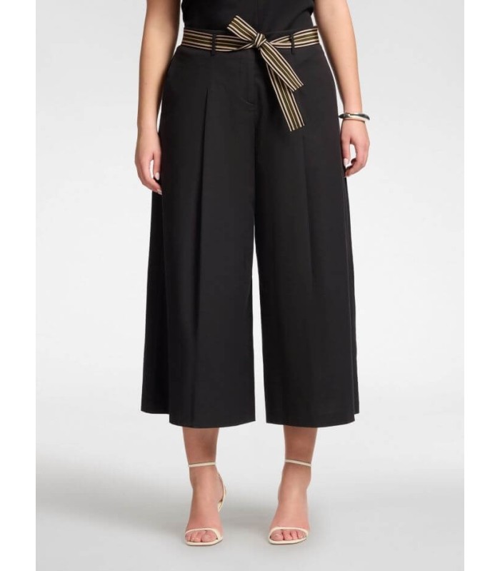 Pantalón Cropped Popelina Elena Miro Mujer