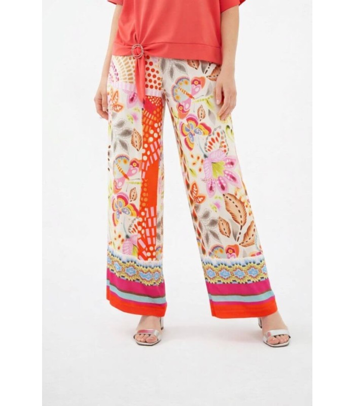 Pantalón Patch Rojo Anna Mora Mujer