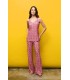 Pantalón Fucsia Estampado Civit Mujer