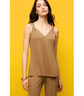 Top Básico Rosa Civit Mujer