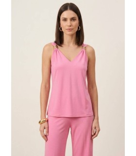 Top Básico Rosa Civit Mujer