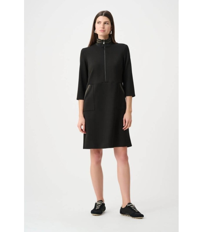 Vestido Negro Punto Joseph Ribkoff Mujer