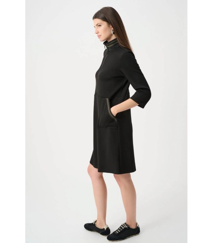 Vestido Negro Punto Joseph Ribkoff Mujer