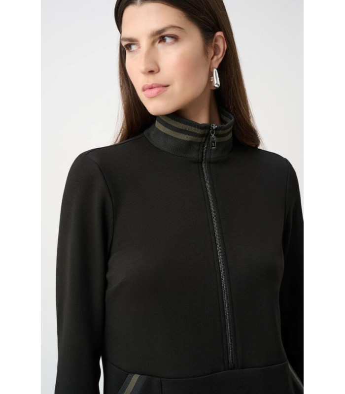 Vestido Negro Punto Joseph Ribkoff Mujer