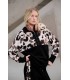 Top Scuba Animal Print Joseph Ribkoff Mujer